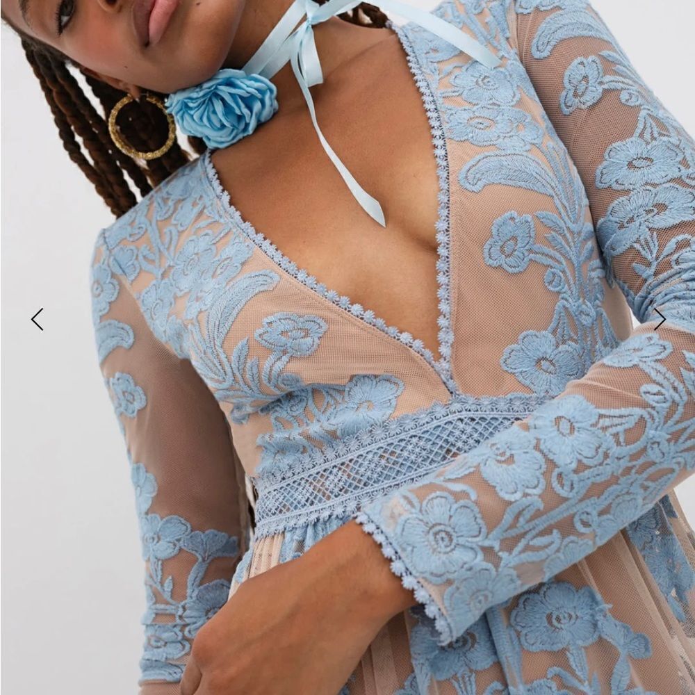 NWT For love and Lemons Temecula maxi dress size XS and S NWT MSRP$298 - Picture 6 of 12